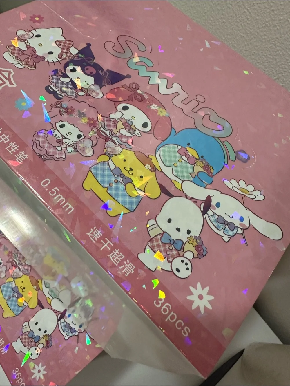36 pcs 0.5mm sanrio pens